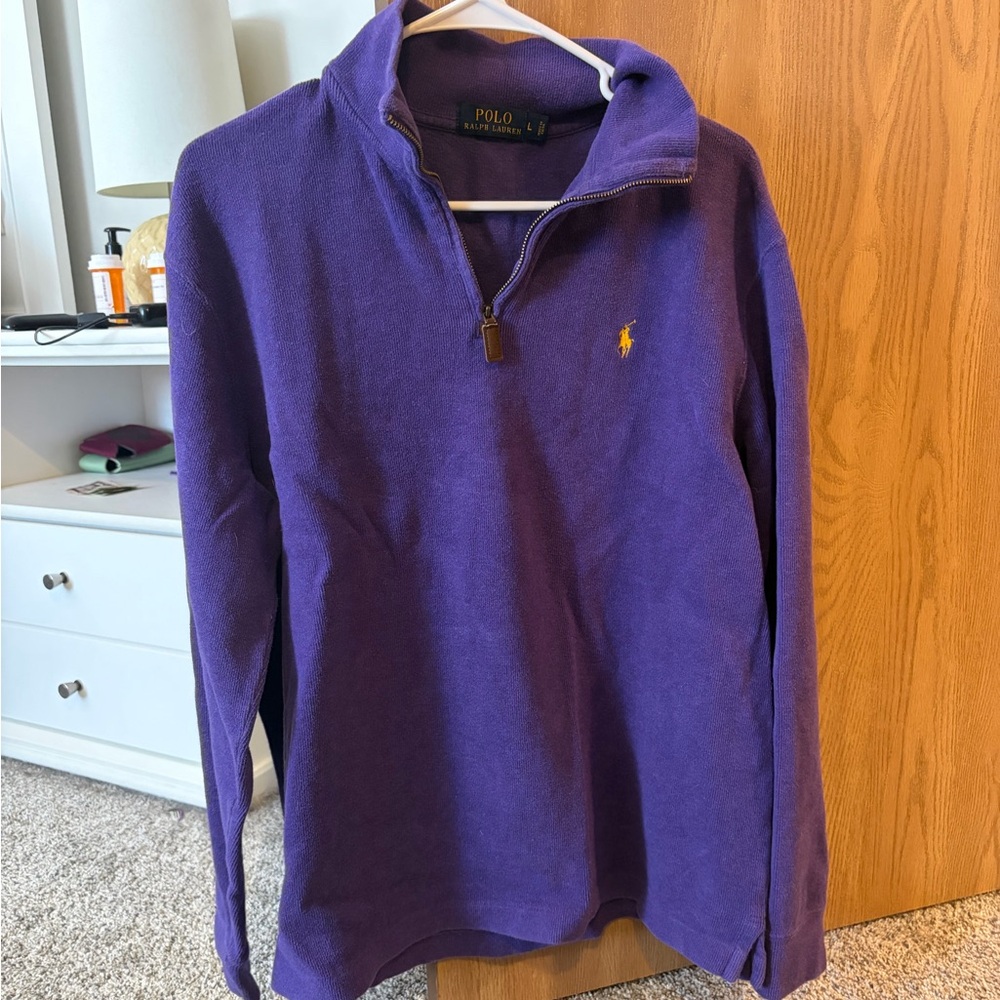 Polo Ralph Lauren Purple Knit Top